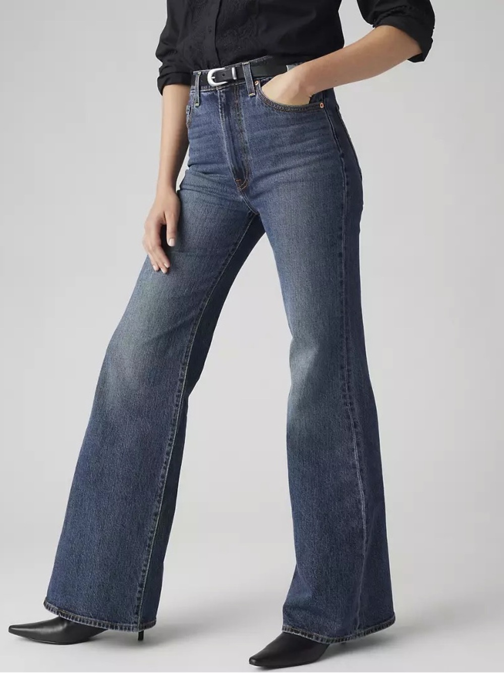 Levi’s Ribcage Bell Wide Leg Jeans